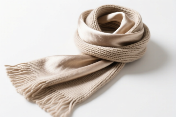 Silk Knitted Scarf