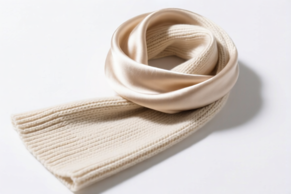 Silk Knitted Scarf