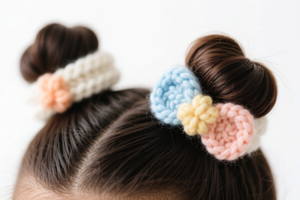 Knitted Hair Ornaments