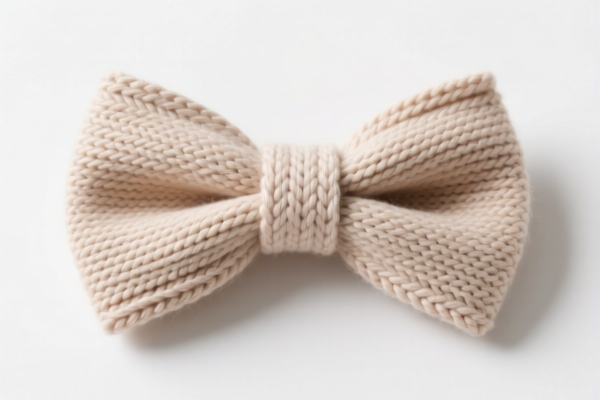 Women's knitted bow ties