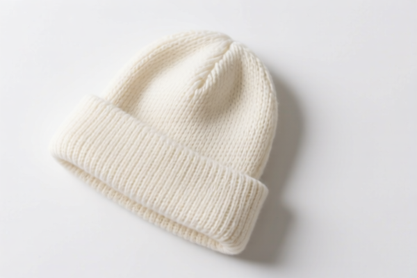 Knitted or crocheted cotton hats