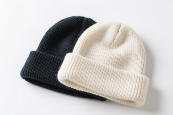 Knitted or crocheted cotton hats