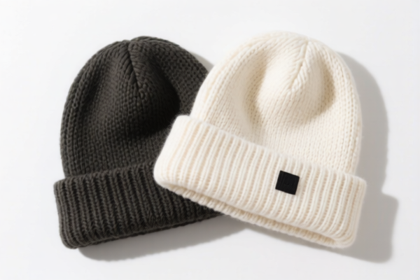 Knitted or crocheted cotton hats