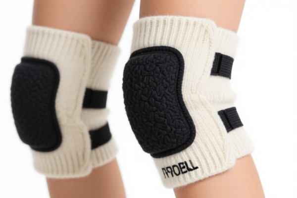 Wool warm knee pads