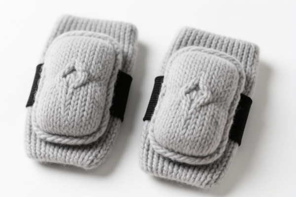 Wool warm knee pads
