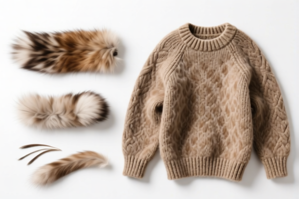 Fine Animal Hair Sweater Components