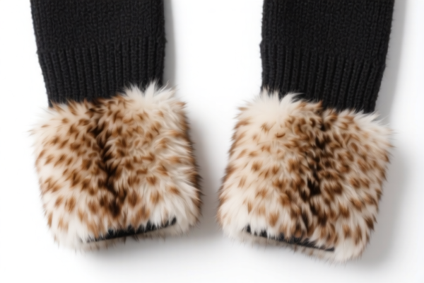 Fine Animal Hair Sweater Cuffs
