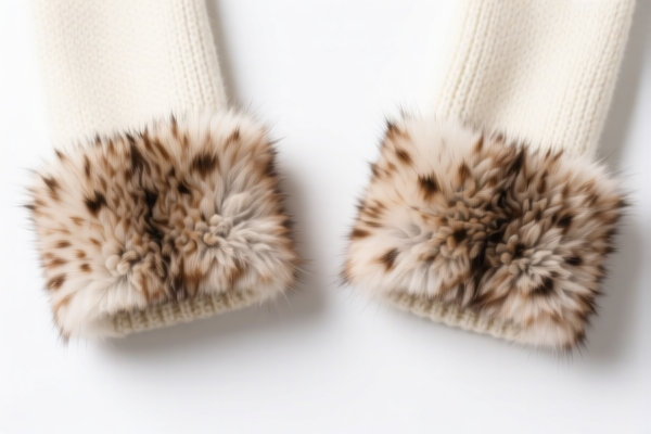 Fine Animal Hair Sweater Cuffs