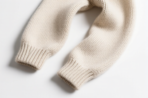 Knitted sweater sleeves