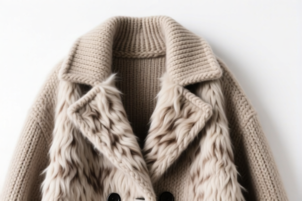 Wool or fine animal hair knitted_crocheted parts of coats and jackets