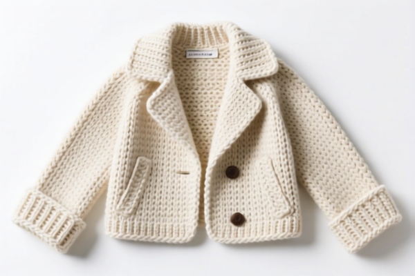Crocheted coat_jacket sleeves