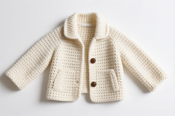 Crocheted coat_jacket sleeves
