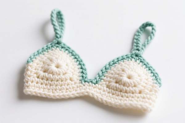 Crocheted cotton clothing accessories parts