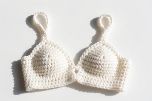 Crocheted cotton clothing accessories parts