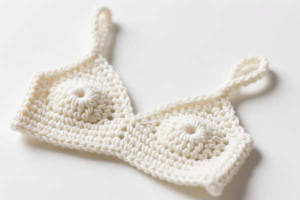 Crocheted cotton clothing accessories parts