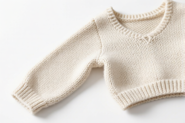 Knitted or crocheted parts for clothing