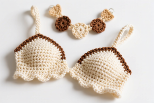Other crocheted clothing accessories parts
