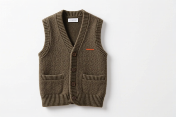 Boys' Wool Vest