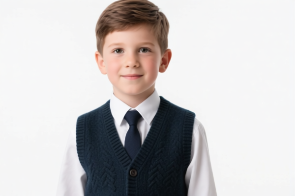 Boys' Wool Vest