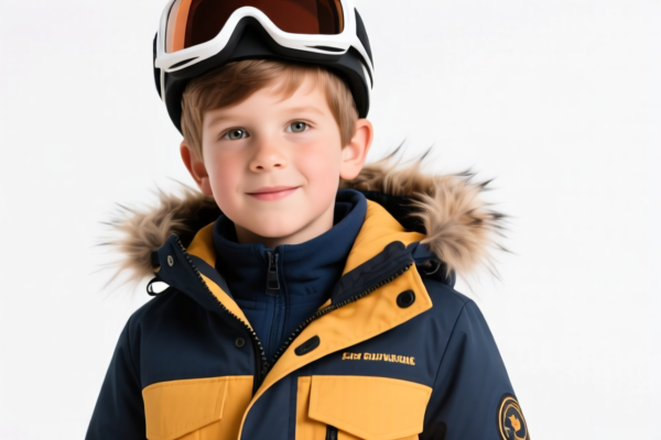 Boys' Fine Animal Hair Ski Jacket