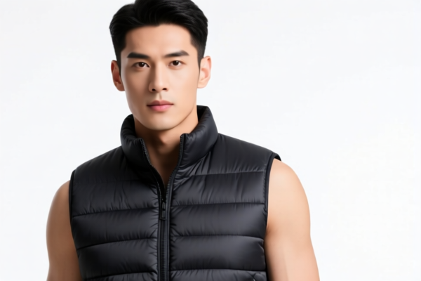 Men's_Boys' Casual Padded Vest