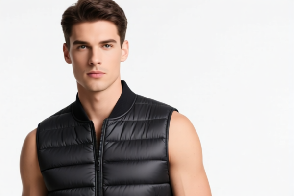 Men's_Boys' Sleeveless Padded Jackets with Detachable Sleeves