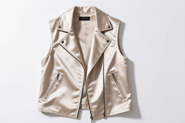 Silk Sleeveless Jacket