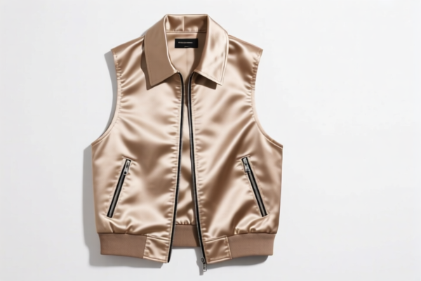 Silk Sleeveless Jacket
