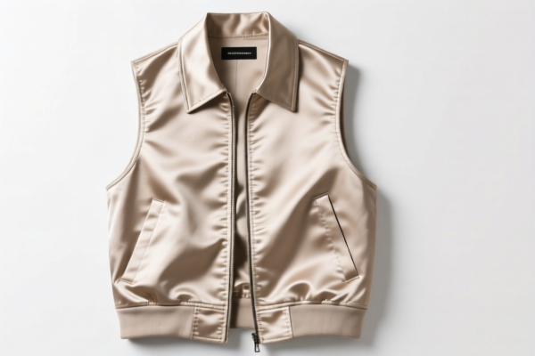 Silk Sleeveless Jacket