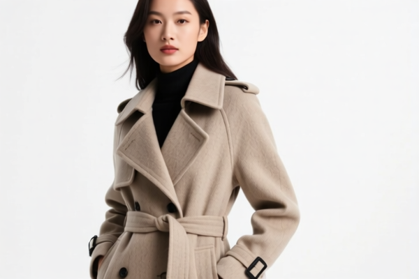 Women's wool windbreaker