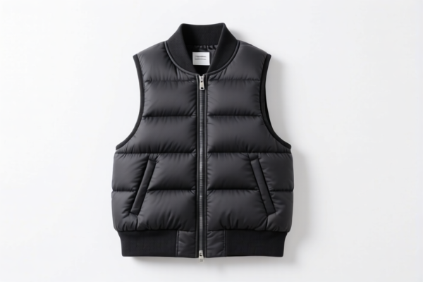 Girls' Padded Sleeveless Jacket