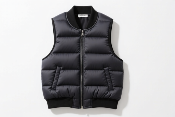 Girls' Padded Sleeveless Jacket