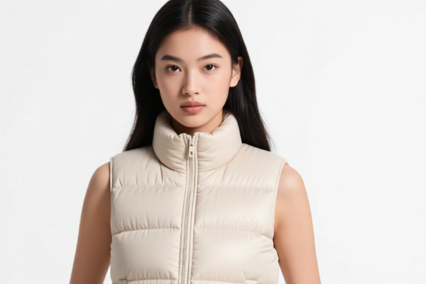 Girls' Winter Padded Sleeveless Vest