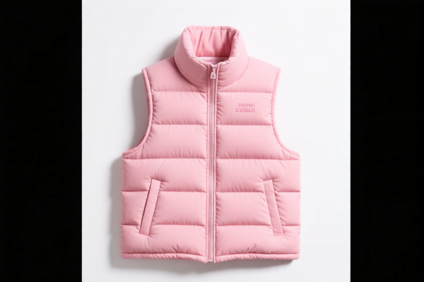 Girls' Winter Padded Sleeveless Vest