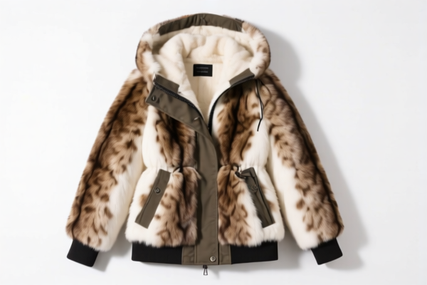 Women's Fine Animal Hair Anorak Jacket