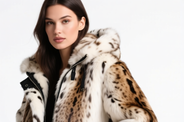 Women's Fine Animal Hair Anorak Jacket