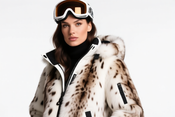 Women's Fine Animal Hair Ski Jacket