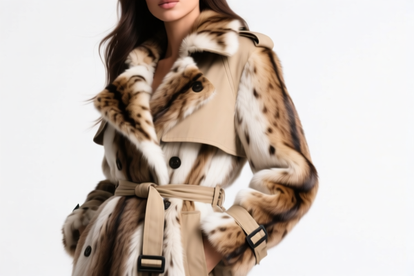 Women's Fine Animal Hair Windbreaker