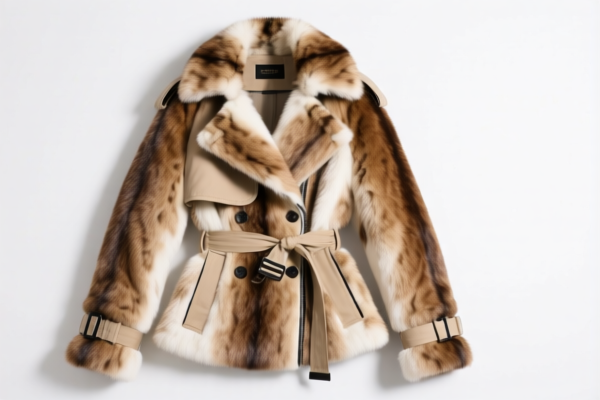 Women's Fine Animal Hair Windbreaker