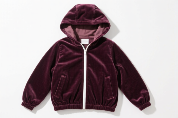 Girls' Corduroy Recreational Windbreaker