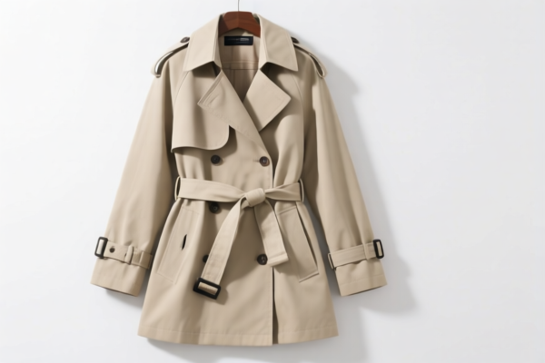 Cotton Women's Outdoor Trench Coat