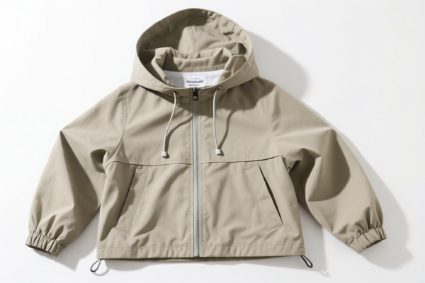 Girls' casual windbreaker