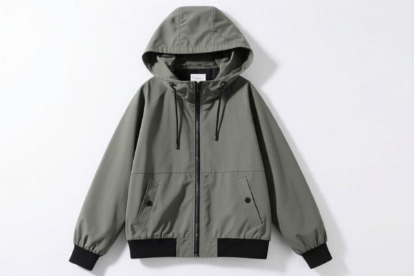 Girls' casual windbreaker