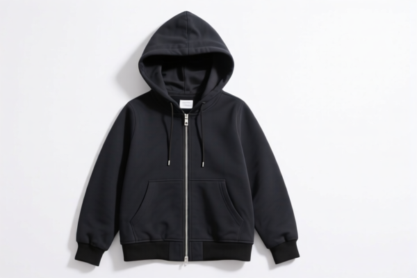 Girls' hooded casual jacket