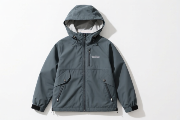Girls' spring windproof jacket