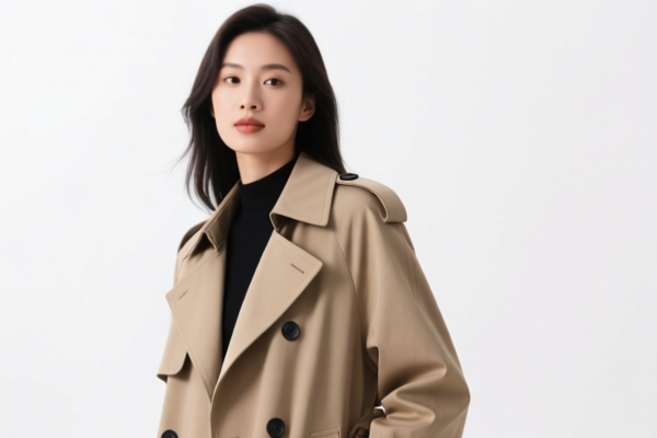 Women's_Girls' Casual Overcoats of Other Textile Materials