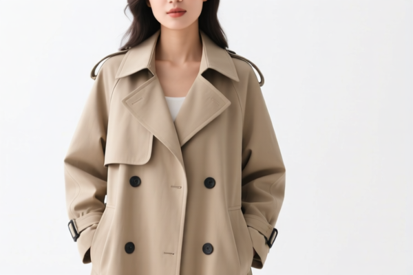 Women's_Girls' Casual Overcoats of Other Textile Materials