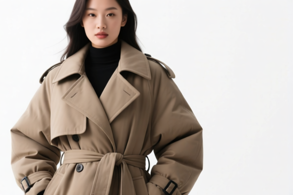Women's_Girls' Thickened Overcoats of Other Textile Materials
