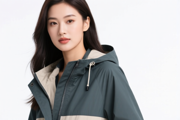 Women's_Girls' Windbreakers of Other Textile Materials