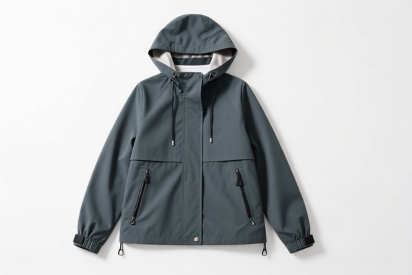Women's_Girls' Windbreakers Made of Other Textile Materials